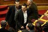 Alexis Tsipras var ét stort smil, da mandagens afstemning udløste et parlamentsvalg med udsigt til, at hans parti, Syriza, vil blive det største. Foto: Thanassis Stavrakis/AP