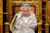 Dronning Elizabeth holder åbningstalen i det britiske parlament. Foto: Tolga Akmen/AFP