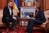 Vitali Kitschko mødtes mandag med EU's udenrigspolitiske chef Catherine Ashton.