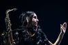 Britiske PJ Harvey gav en svært overbevisende koncert på Roskilde Festival. Foto: Tobias Nicolai