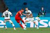 Thorgan Hazard scorede det afgørende mål, da Belgien besejrede Portugal med 1-0 i ottendedelsfinalen ved EM. Foto: Marcelo Del Pozo/Reuters