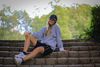 Maria Thinggaard skal til august dyste i VM i Voltigering. Foto: Privat
