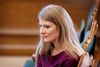 Kulturminister Ane Halsboe-Jørgensen siger, at hun har sovet i timen, når det gælder regulering af techgiganter. Foto: Jens Dresling
