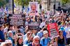 Antibrexit-demonstration i London. Foto: Niklas Halle'n/AFP