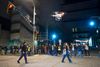 Under protester over drabet i Ferguson præsenterede politiet i Atlanta, Georgia, et nyt redskab til at holde styr på demonstranter. En drone. Foto John Amis/AP.