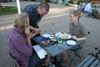 Råvarerne på Barbianen och Kråkan er lokale men retterne bærer præg af at David Höök blandt andet har arbejdet en halv snes år i Toscana. Foto: Karin Møller-Olsen