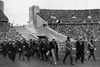 Adolf Hitler og andre naziledere brugte OL i Berlin i 1936 som politisk platform for deres nationalsocialistiske tanker og ideer. TopFoto
