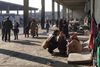 Beboere fra det østlige Aleppo har samlet sig i en fælles lejr, hvor Røde Kors er til stede. Foto: ICRC via AP