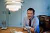 Ulrik Nødgaard, direktør i bankernes interesseorganisation Finans Danmark, ærgrer sig over særskatten til finanssektoren. Foto: Ida Munch