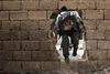 Byen Cizre syd for Van er en af de byer, der har været omfattet af udgangsforbud og kampe mellem tyrkisk politi og unge kurdere. Flere steder er bygninger ødelagt. Foto: Refik Tekin/NARP Photos/ABACAPRESS