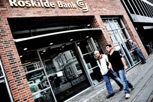 
  Danmark blev skubbet med fuld fart ind i finanskrisen, da Roskilde Bank krakkede den 24 august 2008 tre uger før Lehman Brothers gik i betalingsstandsning (Foto: Martin Kurt Haglund)
  