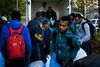 Tidligere på året flyttede 81 eritreere ind i Beredskabscenter Hernings nyoprettede asylcenter, hvor de fik sengepladser i en specialindrettet gymnastiksal. Arkivfoto: Jens Henrik Daugaard
