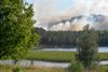 De danake brandmænd skal hjælpe med at bekæmpe brandene ved Ljusdal. Foto: Maja Suslin/AFP/TT