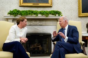 En af de værdier, Danmark og USA deler, er modstand mod russisk aggression, siger Biden til Mette Frederiksen.