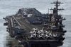 Hangarskibet USS Carl Vinson er på vej mod Det Japanske Hav. Arkivfoto: Jo Jung-ho/AP