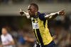 Usain Bolt havde været i Central Coast Mariners siden august, men parterne har været milevidt fra hinanden i flere ugers kontraktforhandlinger. Foto: Peter Parks/Ritzau Scanpix