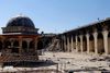 I 2013 blev den berømte minaret ved moskeen i Aleppo ramt af en fuldtræffer og sank i grus. Den kan ikke genopføres.