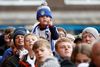Fans venter på at komme ind at se Leeds United mod Blackburn. Foto: Ed Sykes/Action Images/Ritzau Scanpix