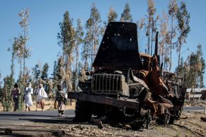 Plyndringer af FN's lagerhaller er angiveligt foretaget af styrker fra Tigray-provinsen.