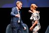 Inger Støjberg og Kristian Thulesen Dahl på Dansk Folkepartis årsmøde lørdag den 18. september 2021 i MCH Herning Kongrescenter. Arkivfoto: Ernst van Norde/Ritzau Scanpix