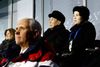 USA's vicepræsident Mike Pence overværede åbningsceremonien for vinterlegene i Sydkorea fra en VIP-boks. Skråt bag ham sad Kim Yo-jong, søster til Nordkoreas leder, Kim Jong-un. Foto: AP/Patrick Semansky