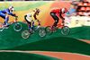 Den danske BMX-kører Simone Tetsche Christensen var fredag i aktion ved OL. Foto: Jens Dresling/Polfoto