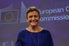 Jeg er sikker på, at jeg kan få et godt samarbejde med Ursula von der Leyen. Hun er i mine øjne meget grøn, siger Margrethe Vestager. Foto: Aris Oikonomou / AFP