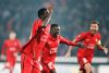 Paul Onuachu blev aftenens store helt for FC Midtjylland.