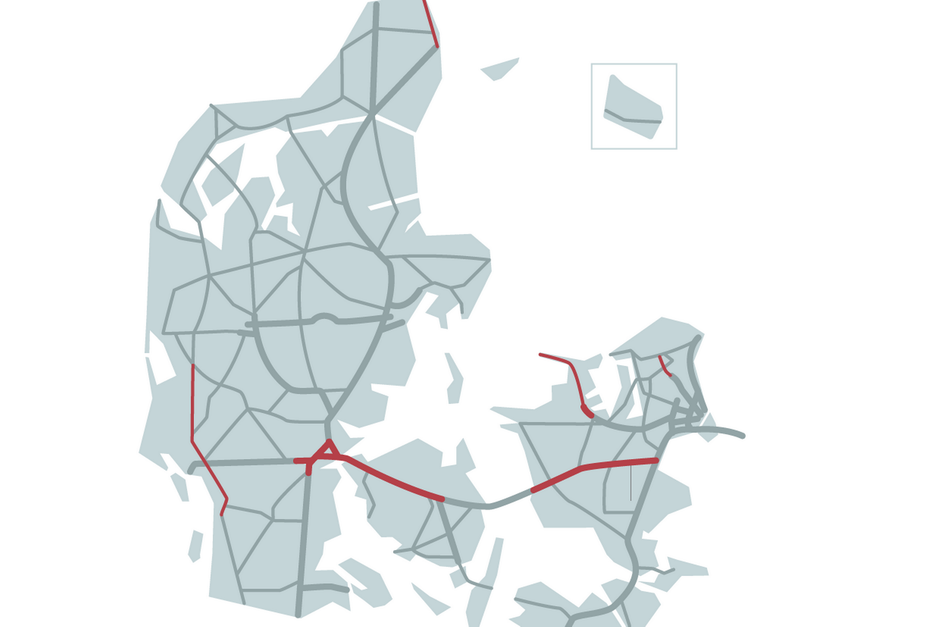 Ekstra trafik på travle vejstrækninger, forsinkede fly i København og togbusser på Sjælland. Få overblik over trafikforstyrrelserne hen over pinsen, og hvordan du kan undgå dem. 