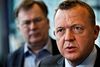 Både Venstres formand, Lars Løkke Rasmussen, og partiets centralt placerede Claus Hjort Frederiksen har udtalt sig fejlagtigt om, hvornår EU-borgere kan få børnecheck. Arkivfoto: Jens Dresling/Polfoto