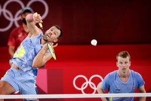 Anders Skaarup og makkeren Kim Astrup vandt i 2021 VM-bronze i herredouble. Til det kommende VM i badminton, som spilles i Tokyo, skal de forsøge at gentage succesen.