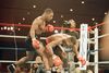 Alfonzo Ratliff var en af dem, der måtte i kanvassen efter et hook fra Mike Tyson. Alfonzo Ratcliff var nummer 27 i rækken af sejre i begyndelsen af Tysons karriere. Foto: AP