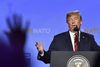 Dn amerikanske præsident gentog på mødet, at USA bruger alt for meget, mens andre lande ikke betaler nok til forsvarsudgifterne. Foto: AP/Geert Vanden Winjngaert