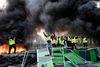 Protestbevægelsen "De Gule Veste" har ført an i usædvanligt voldsomme demonstrationer i Frankrig de seneste uger. Foto: Francois Guillot/Ritzau Scanpix