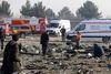 Flyet styrtede ned onsdag nat. Foto: AFP