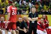 I august førte Gudmundur Gudmundsson holdet frem til OL-guld i Rio, men ved EM- og VM-slutrunderne har han ikke ført landsholdet frem til metal. Foto: Gregers Tycho