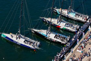 Torsdag eftermiddag sejlede bådene fra kajen i Aarhus Havn og ud på den næstsidste etape af The Ocean Race.