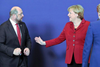 Formanden for EU-Parlamentet, Martin Schulz, var en af de mest kritiske over for afsløringerne om amerikansk aflytning af den tyske kansler: »Nu er grænsen nået. Det her minder mig om noget fra Den Kolde Krigs tid,« sagde han. Foto: Michel Euler/AP