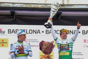 Primoz Roglic tog den samlede sejr i Catalonien Rundt, hvor Remco Evenepoel vandt sidste etape.