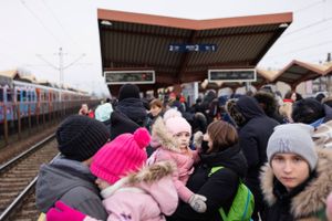 Lidt under halvdelen af de 6,6 millioner ukrainere, der er flygtet til nabolande, er taget videre i Europa.