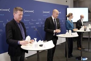 Sundhedsministeriet holdt onsdag pressemøde om den aktuelle status på covid-19. Her kan du genlæse, hvad der blev sagt.