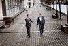 Skatteminister Karsten Lauritzen (tv.) og Netcompanys adm. direktør, André Rogaczewski, har i samarbejde forsøgt at lære af de hidtidige fejl på inddrivelsesområdet. Foto: Nicolai Lorenzen