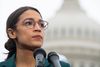 Den nu 31-årige Alexandria Ocasio-Cortez blev valgt til Repræsentanternes Hus første gang i 2018. Foto: Saul Loeb/AFP