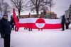 Flertallet i Aarhus Byråd ønsker ikke at flage med det grønlandske flag hver anden dag. Arkivfoto: Bo Amstrup/Ritzau Scanpix