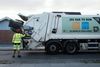 De sorte affaldsspande har som led i den nye affaldssorteringsordning snart stået foran de aarhusianske husstande i et år. Foto: Morten Lau-Nielsen