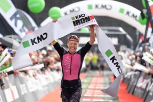 Michelle Vesterby var 9 timer og 19 sekunder om at gennemføre løbet. Foto: Mikkel Khan TariqK
