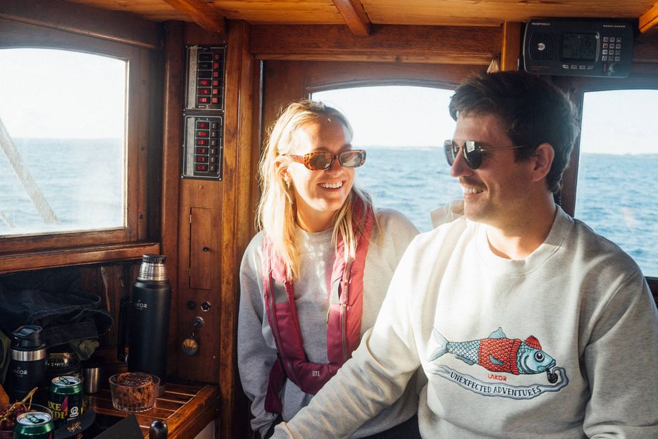 »Det var først, da vi næsten havde opgivet drømmen, at skibet pludselig ...