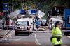 London blev ramt af et stort terrorangreb den 7. juli 2005. Tre bomber sprang forskellige steder i metrosystemet, og en bombe sprang i en dobbeltdækkerbus. 56 mennesker mistede livet, mens flere end 700 blev såret. Terrororganisationen al-Qaeda tog ansvaret for angrebet. Arkivfoto: Jens Dresling/Polfoto
