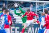 Esbjerg var tvunget til at vinde i søndagens superligaopgør, idet FC Nordsjælland slog Vendsyssel, og AaB bankede AGF. Foto: John Randeris/Ritzau Scanpix