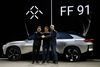 FF91 er kun tilgængelig i USA, Canada og Kina fra 2018. Foto: Jae C. Hong/AP